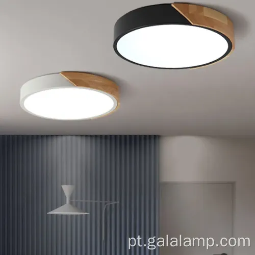 Lâmpada de teto LED minimalista nórdico moderno para casa
